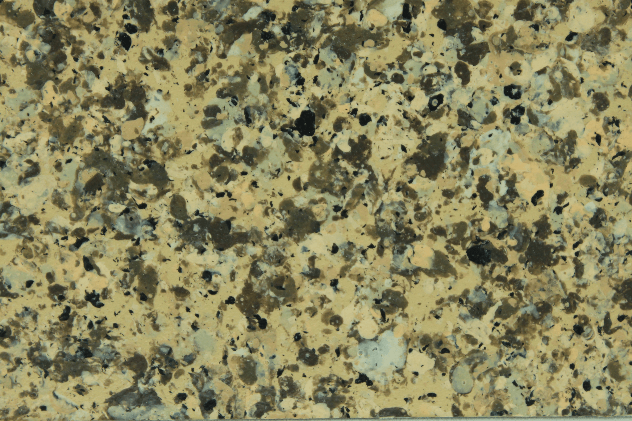 macro texture of white granite finish with silver mineral flakes