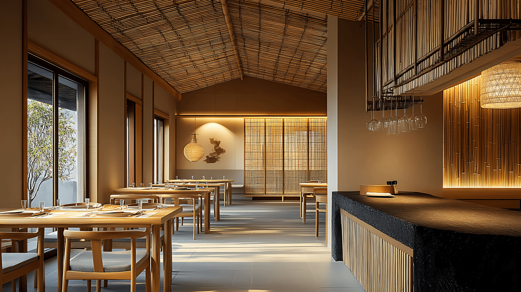 close up hand applying smooth plaster finish on wall, traditional japanese craftsmanship