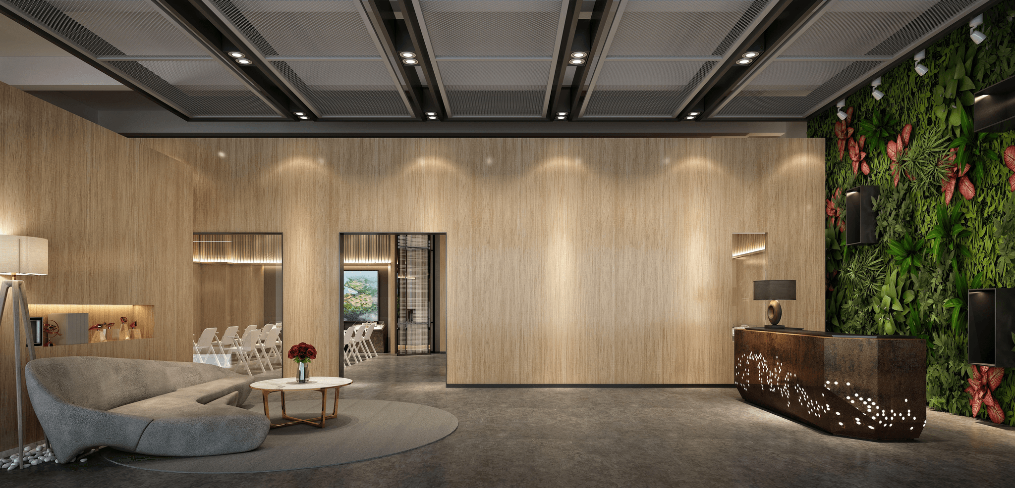 Architectural interior from the supplied NEO homepage prototype