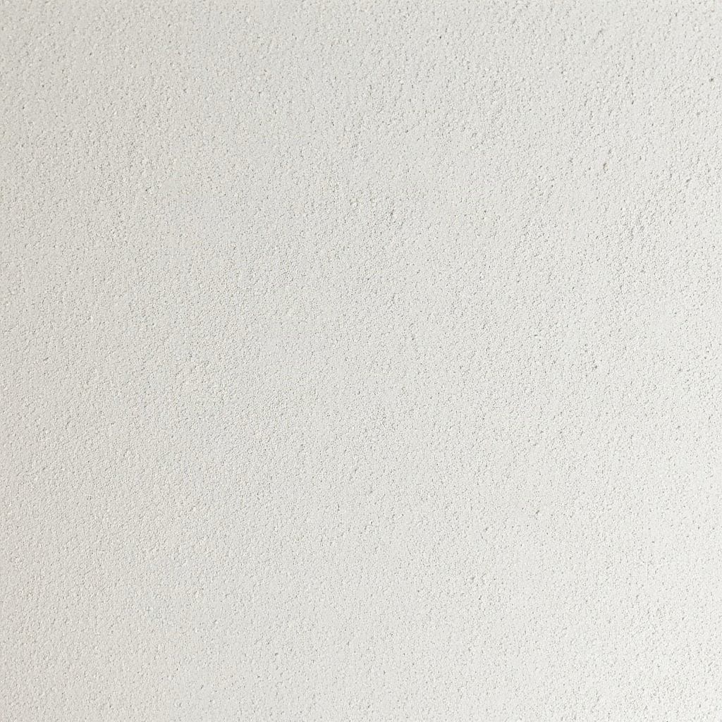 macro texture of medium fine sand stipple ceiling plaster finish, subtle grain, soft neutral tone