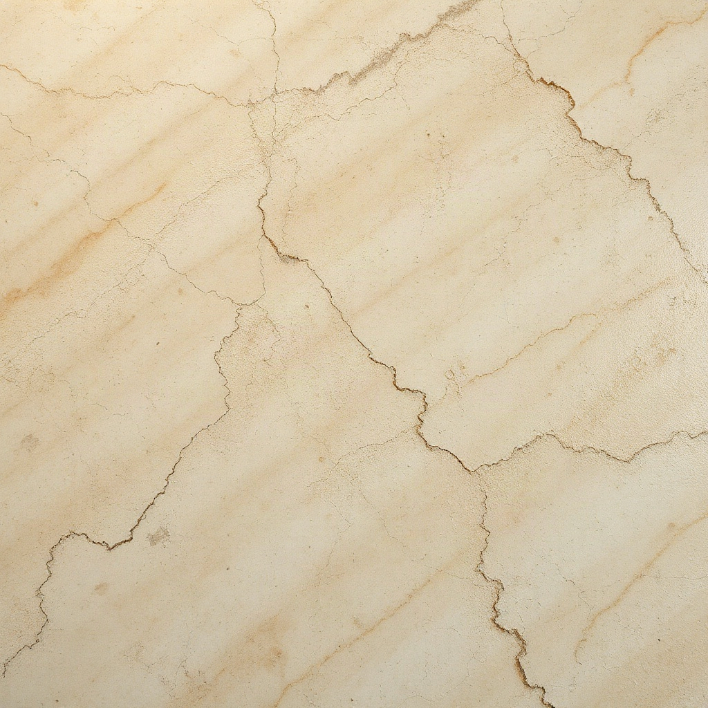 macro texture of travertine style polished plaster finish, warm stone tones